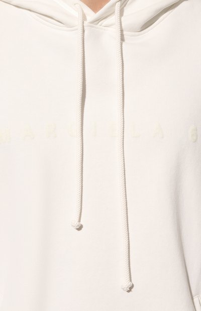 Хлопковое худи MM6, арт. S52GU0189/S25537, фото 5