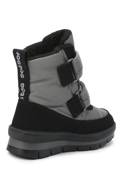 Ботинки JOG DOG серого цвета по цене 16100 руб., арт. 13021R/TU0N0/23-28, фото 3 Ботинки JOG DOG, арт. 13021R/TU0N0/23-28, фото 3