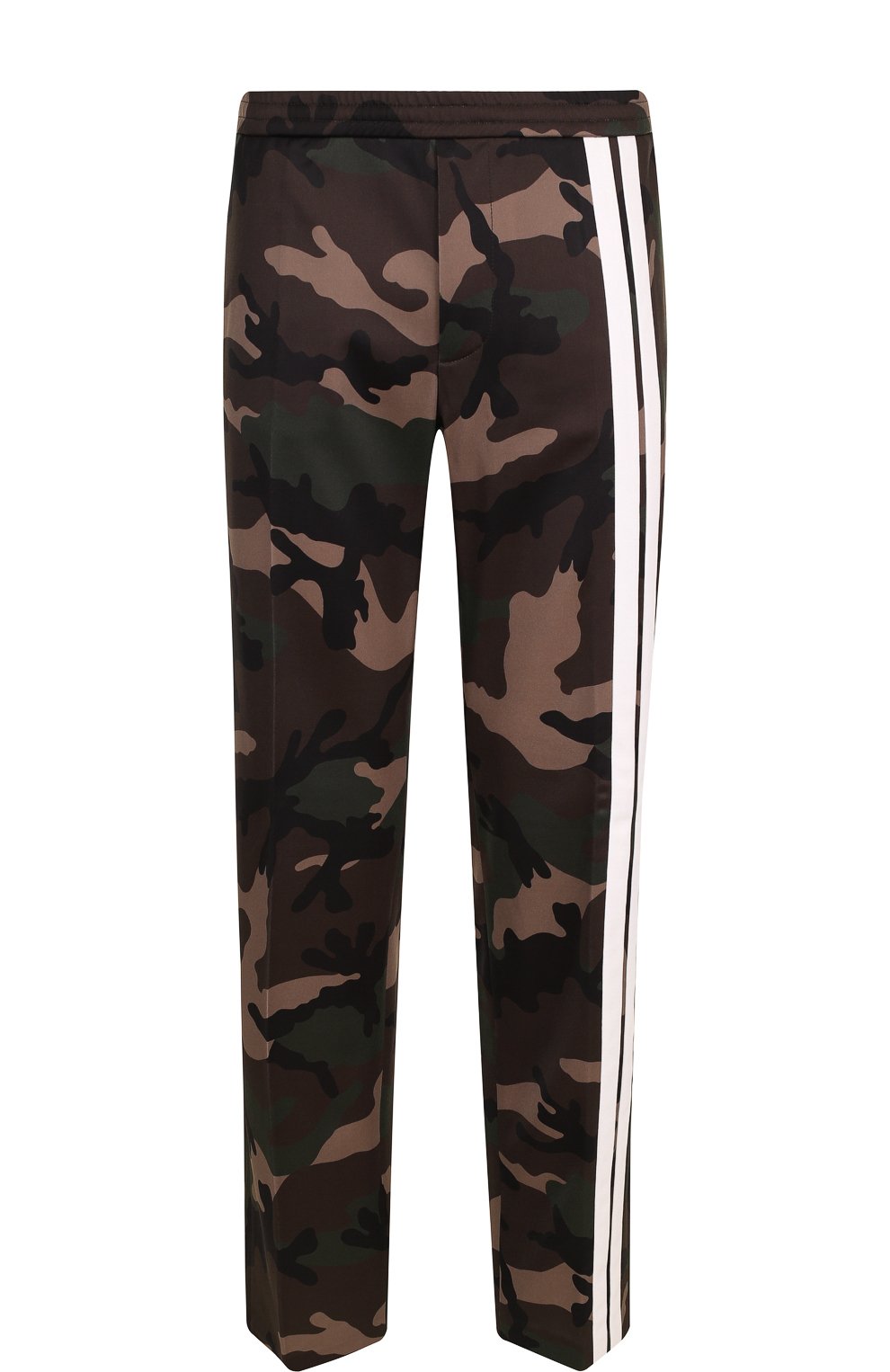 Брюки прямого кроя с камуфляжным принтом VALENTINO, арт. QV3RB0Q6MMZ, фото 1