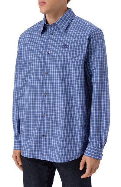 Хлопковая рубашка DIESEL, арт. A19437/0DLBV, фото 3