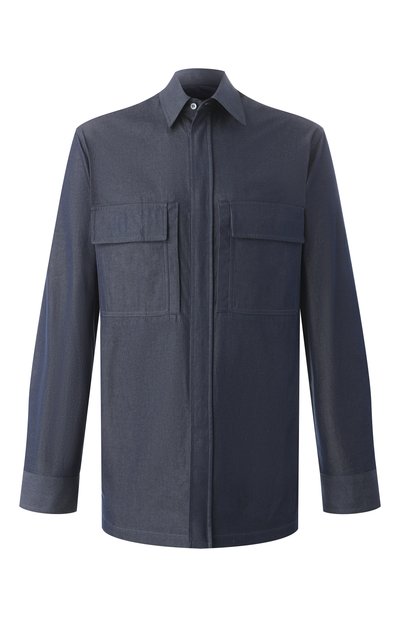 Мужская хлопковая рубашка ZILLI, арт. SP0F01M010145006U