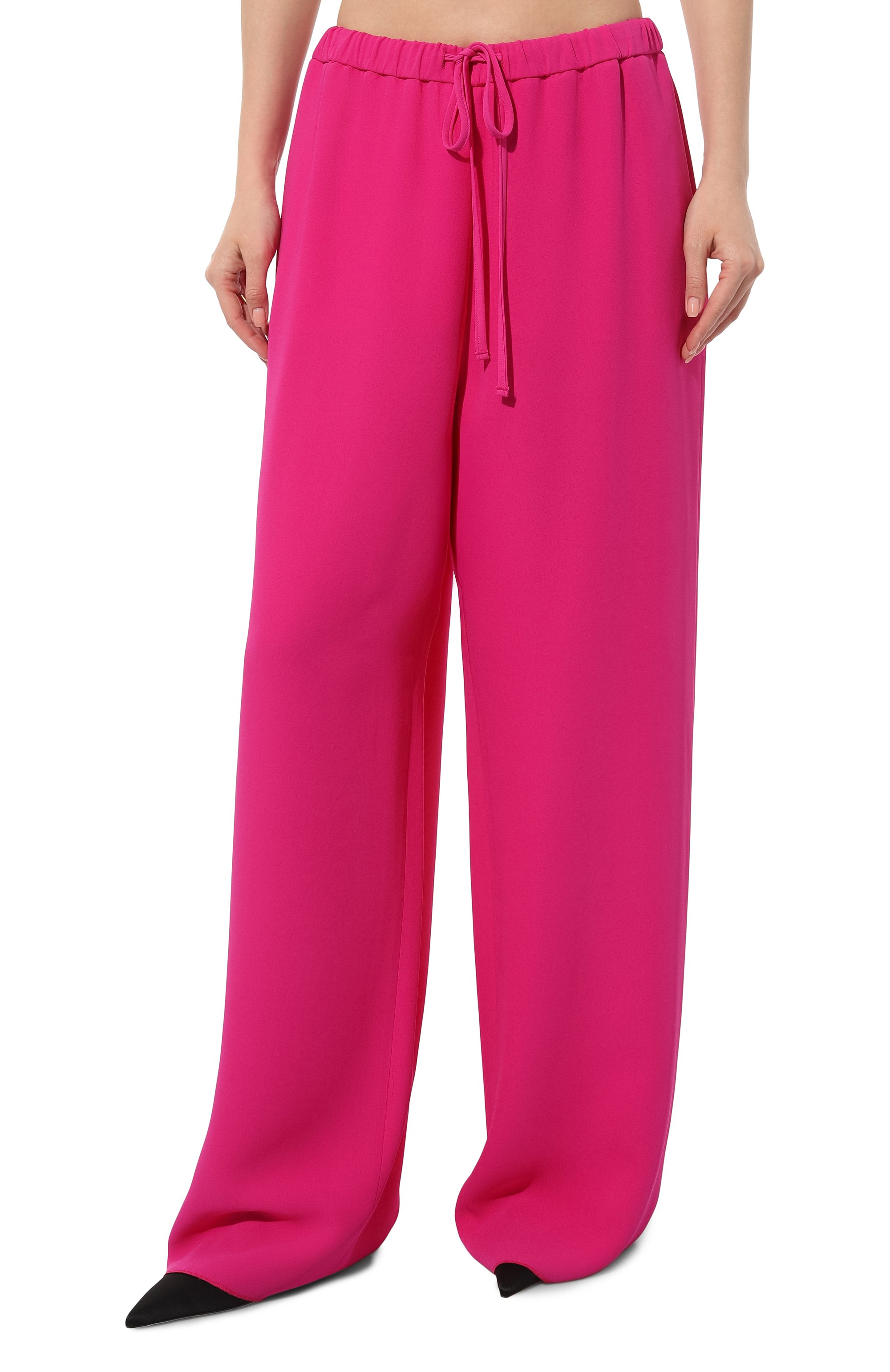 Шелковые брюки VALENTINO, арт. 3B3RB4551MM, фото 3