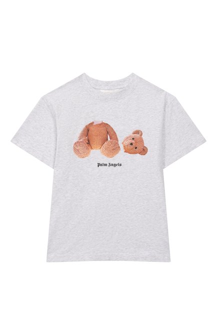 Хлопковая футболка PALM ANGELS, арт. PBAA003C99JER006/12+