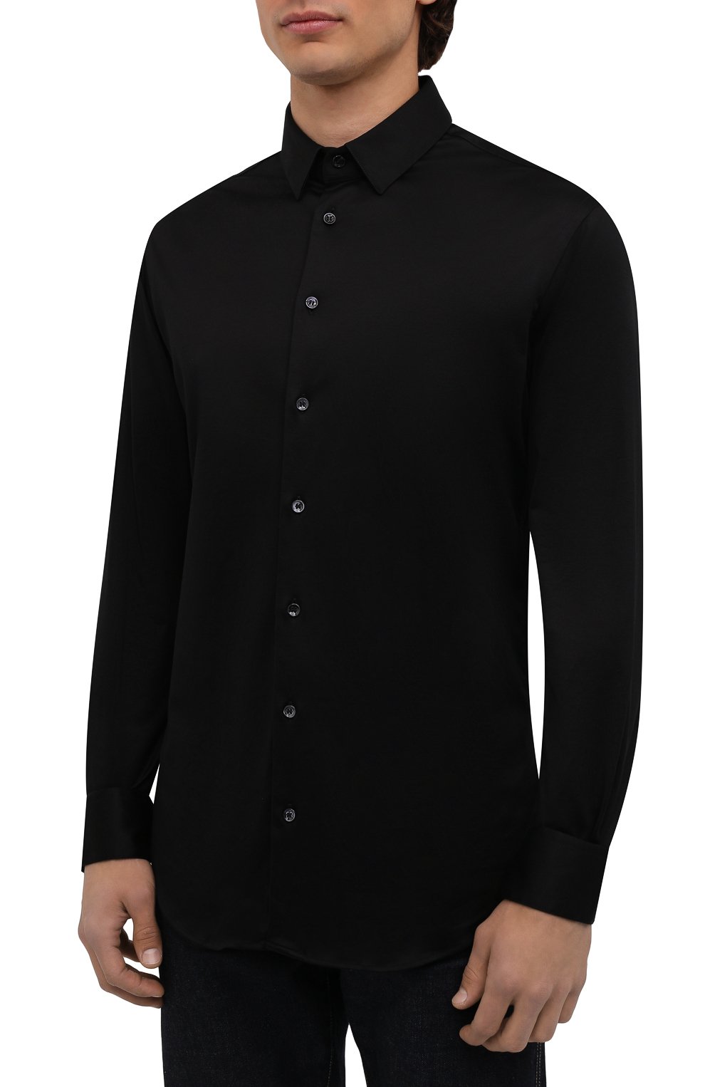 Хлопковая рубашка GIORGIO ARMANI, арт. 8WGCCZ97/JZ070, фото 3