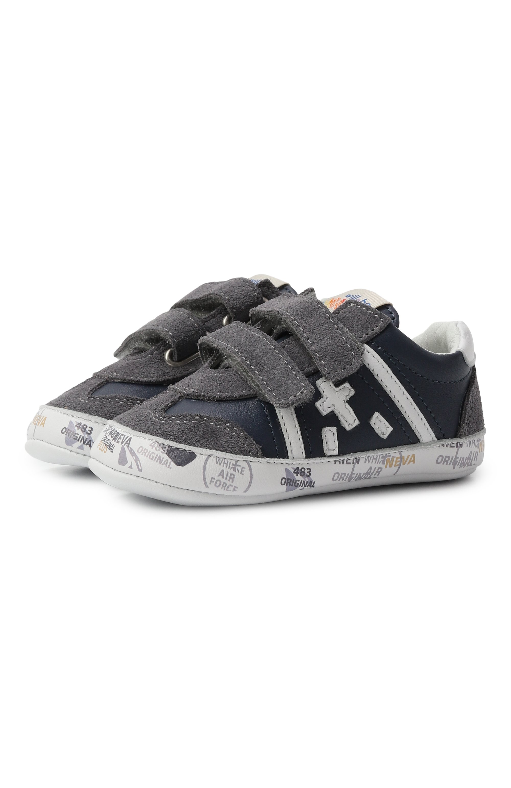 Кожаные пинетки lucy PREMIATA WILL BE, арт. 24CU0019-V/BABY V-LUCY V, фото 1