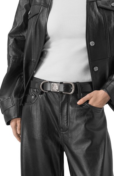 Кожаный ремень VETEMENTS, арт. UE76BE313B/2470 LEATHER, фото 3