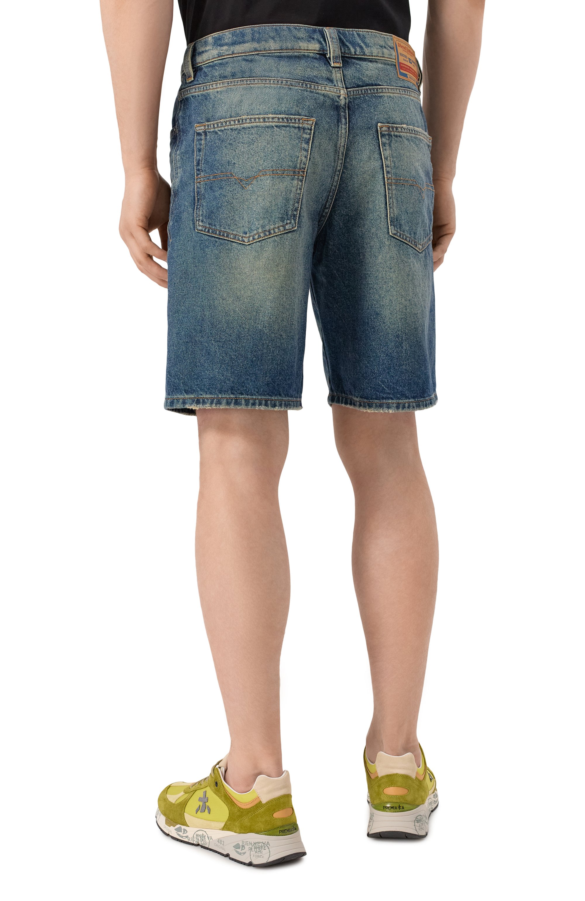 Джинсовые шорты regular DIESEL, арт. A06430/0GRDS, фото 4