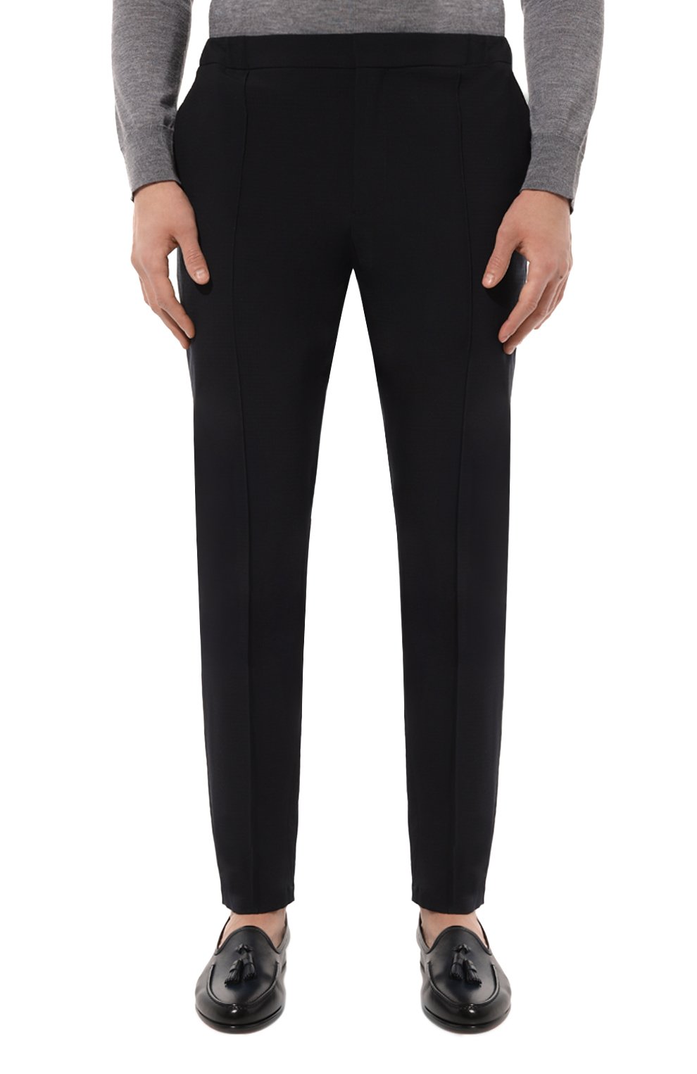 Шерстяные брюки GIORGIO ARMANI, арт. 9SGPP041/T011P, фото 3
