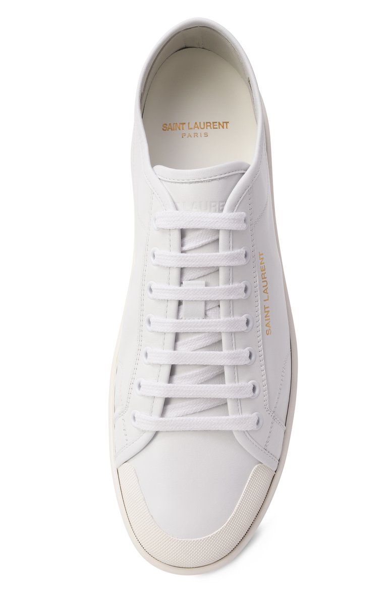 Кожаные кеды SAINT LAURENT, арт. 820087/00N00, фото 1