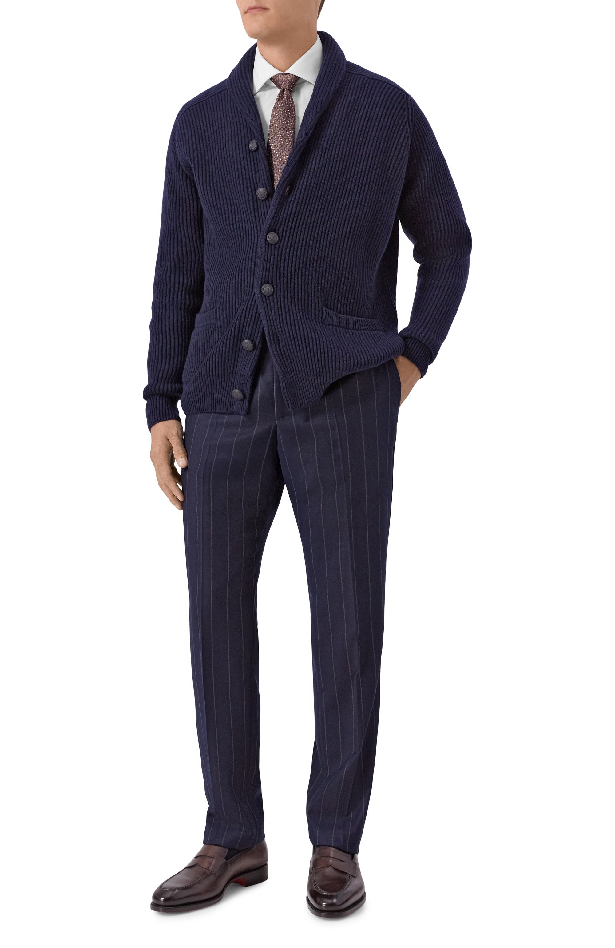 Шерстяные брюки BERWICH, арт. SPIAGGIA 20/AN1277, фото 2