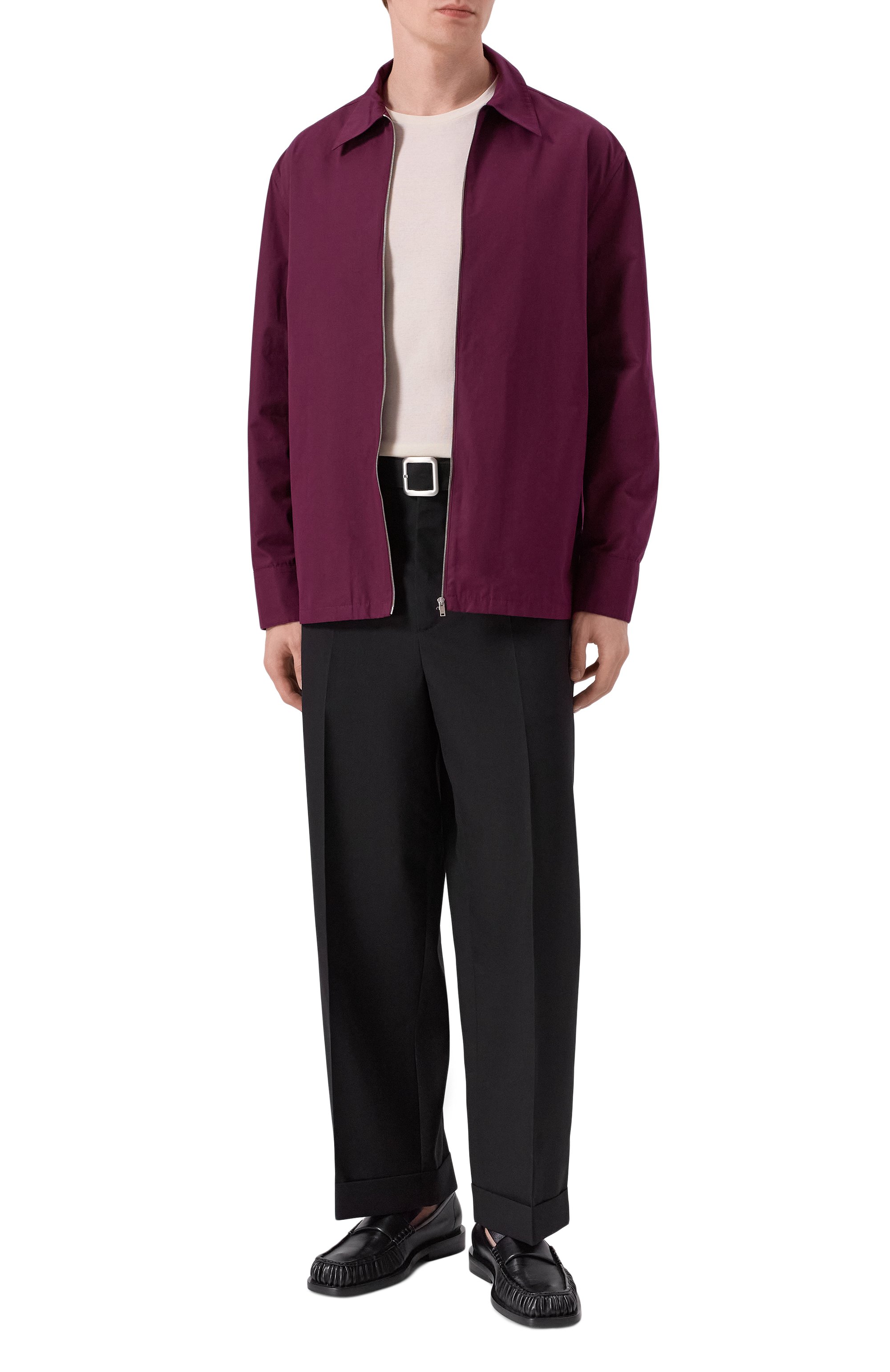 Шерстяные брюки JIL SANDER, арт. J22KA0230-J40249, фото 2