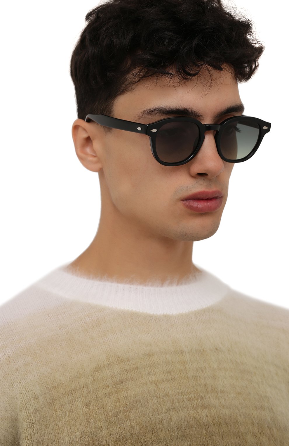 Солнцезащитные очки MOSCOT черного цвета по цене 39950 руб., арт. LEMT0SH BASE 2 SUN 0200-TA, фото 3 Солнцезащитные очки MOSCOT, арт. LEMT0SH BASE 2 SUN 0200-TA, фото 3