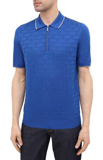 Шелковое поло ZILLI, арт. MBV-PZ032-ZSIL1/MC01, фото 3