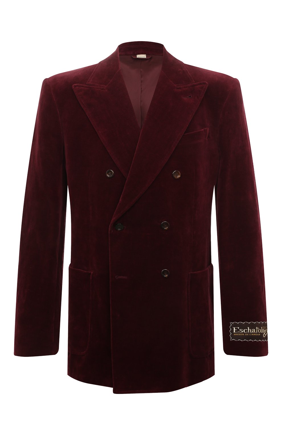 Пиджак из хлопка и льна GUCCI, арт. 661279 Z328H, фото 1