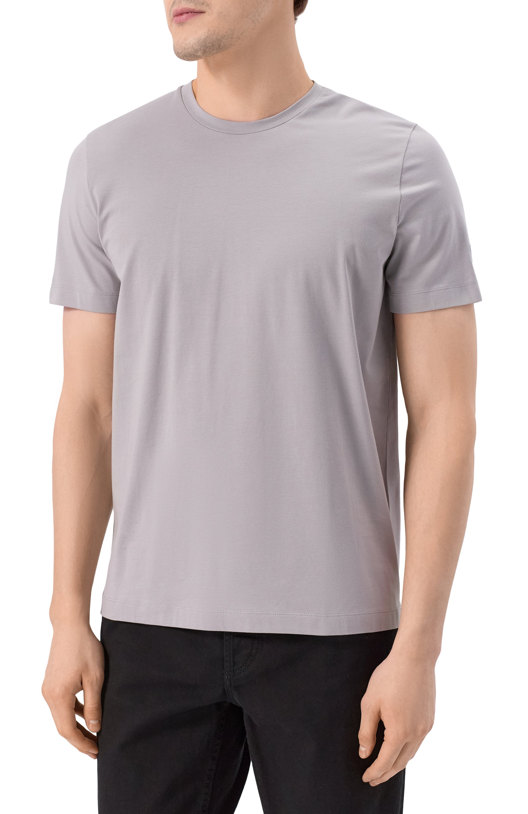 Хлопковая футболка CORNELIANI, арт. 25G586-2525028, фото 3