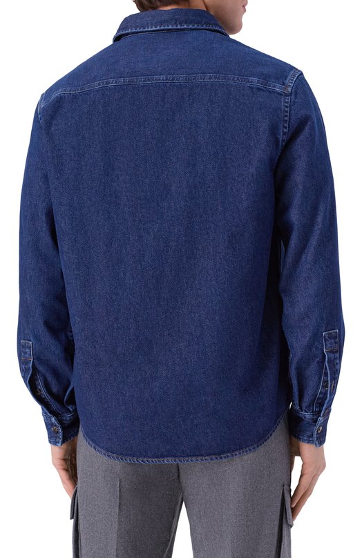 Джинсовая рубашка Jacob Cohen JUM_C0026 002 T811A S1 Синий  JUM_C0026 002 T811A S1 Фото 4