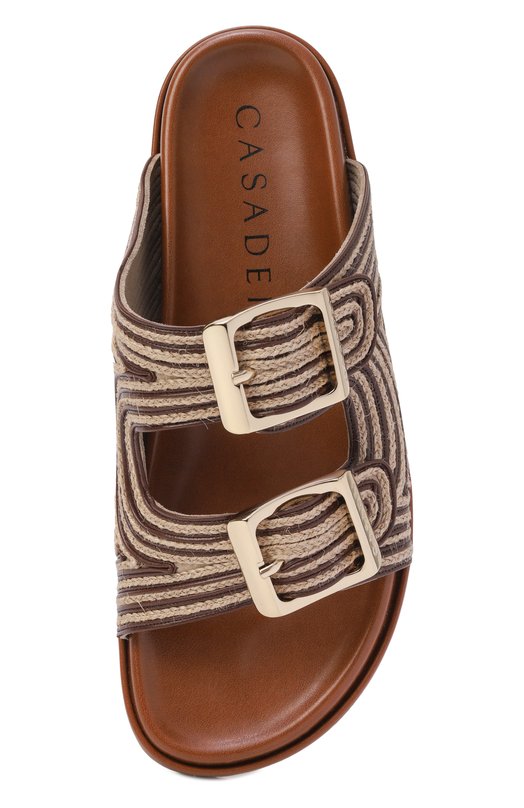 Шлепанцы Thaiti Casadei 2M532B0201/C3044 Коричневый  2M532B0201/C3044 Фото 6