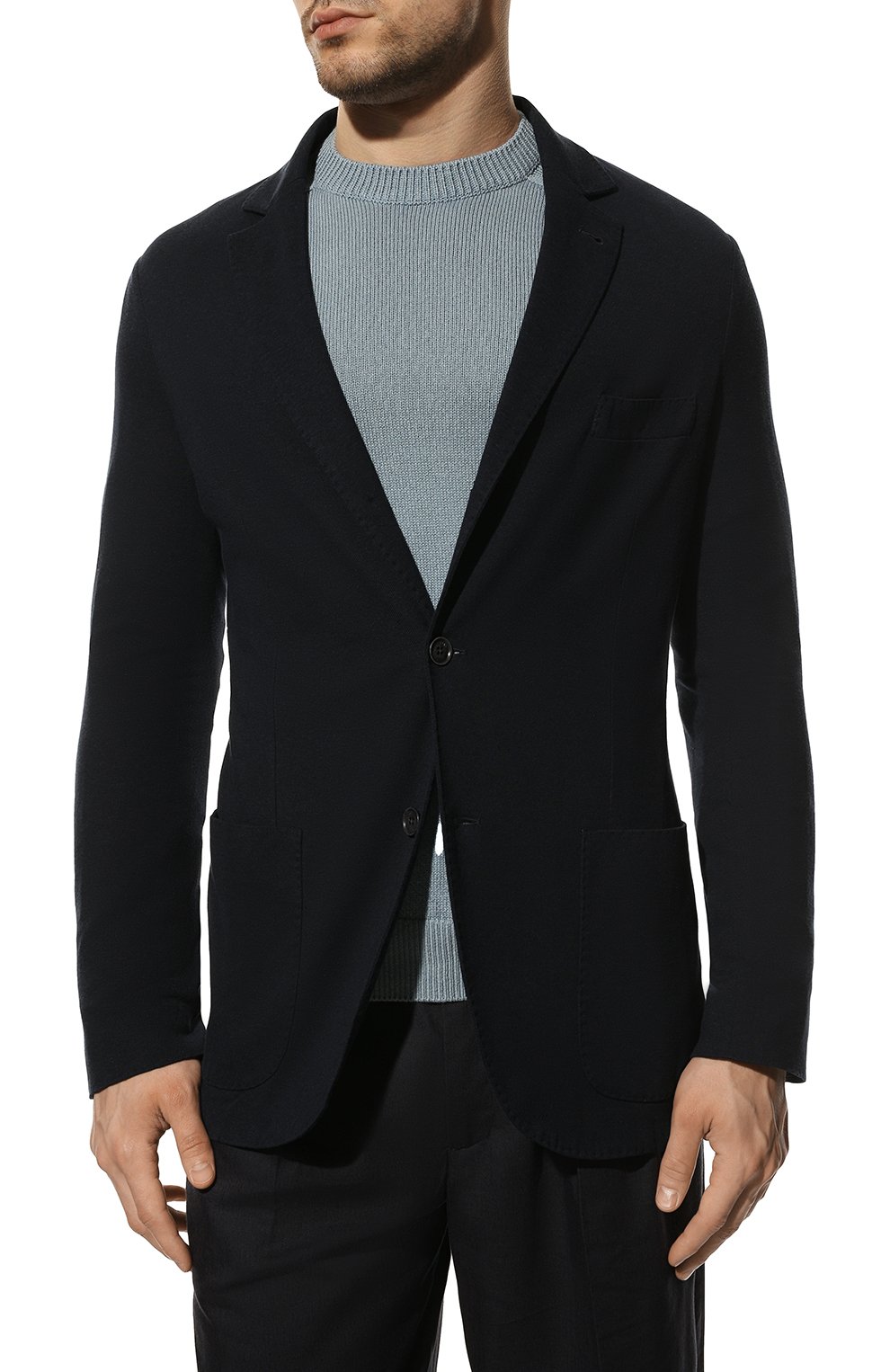 Пиджак из хлопка и шелка LORO PIANA, арт. FAE8388, фото 3