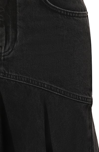 Джинсовая юбка PHILOSOPHY DI LORENZO SERAFINI черного цвета по цене 41850 руб., арт. A0101/5731, фото 5 Джинсовая юбка PHILOSOPHY DI LORENZO SERAFINI, арт. A0101/5731, фото 5