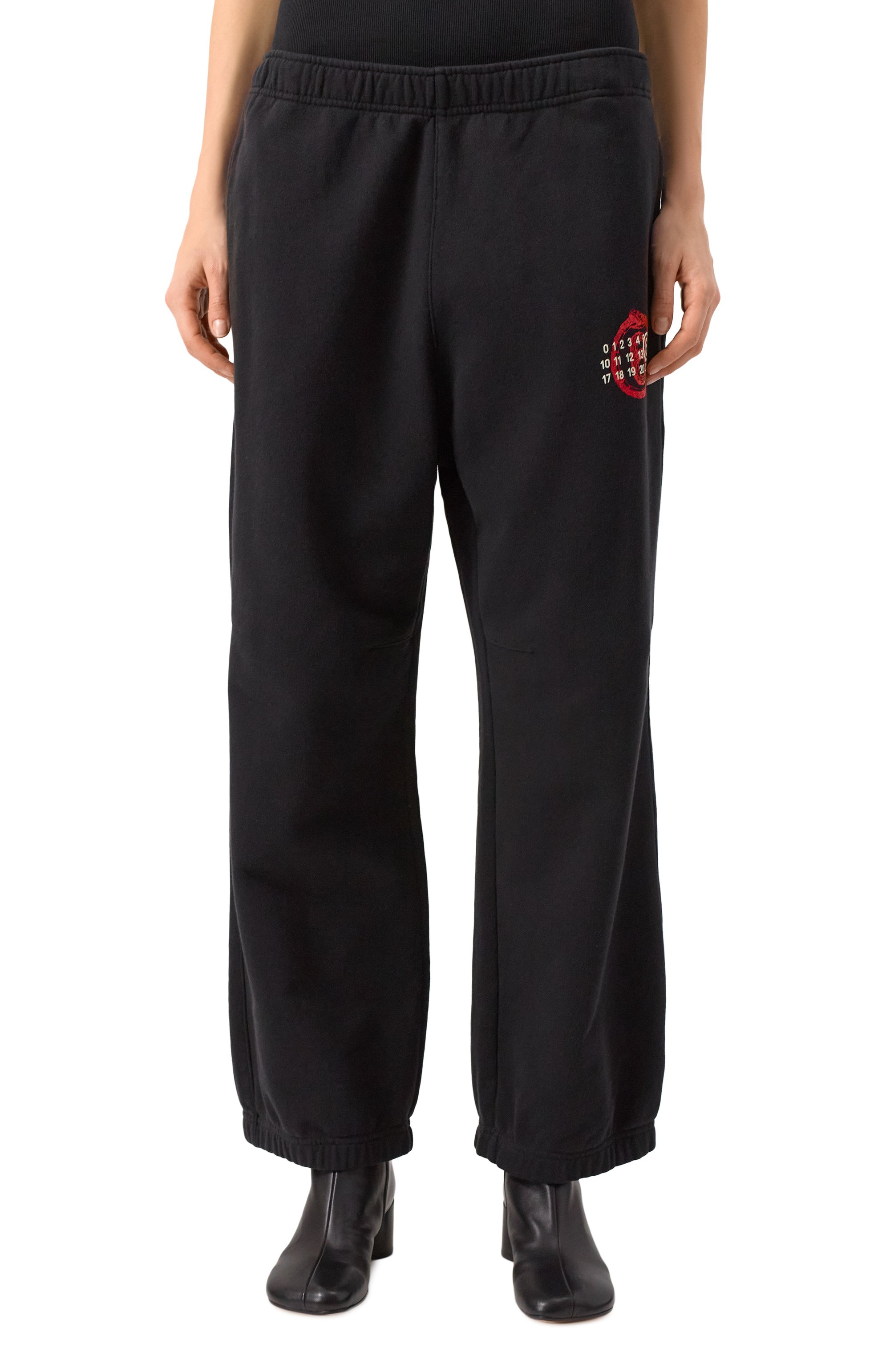 Хлопковые джоггеры MM6, арт. S62KB0227/M25014, фото 3