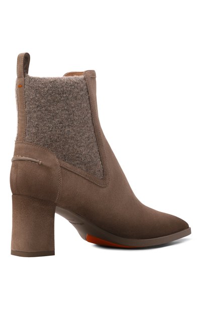 Замшевые ботильоны SANTONI, арт. WTEG72444PC4NMGS, фото 5