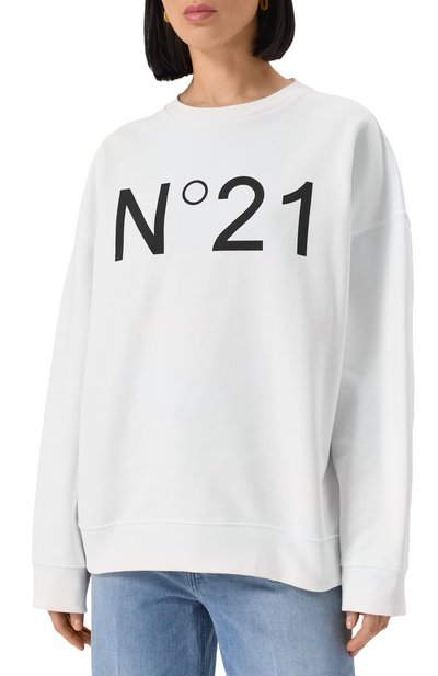 Хлопковый свитшот N21, арт. E032/6329, фото 3