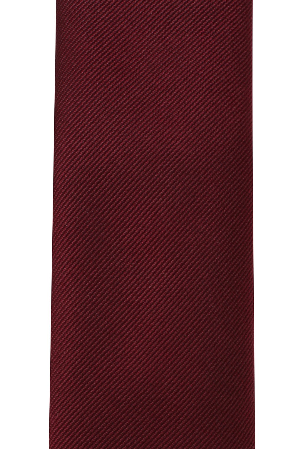 Шелковый галстук DOLCE & GABBANA бордового цвета по цене 16500 руб., арт. GT149E/G0U46, фото 3 Шелковый галстук DOLCE & GABBANA, арт. GT149E/G0U46, фото 3