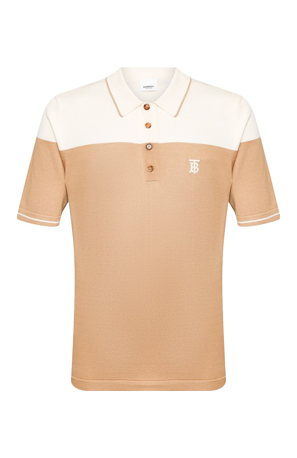Поло из смеси шелка и кашемира BURBERRY, арт. 8025959, фото 1