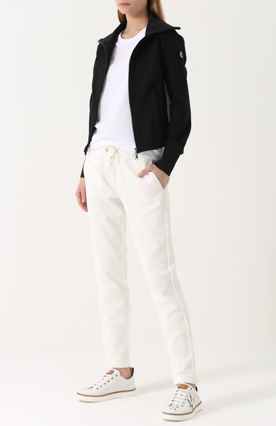 Жакет на молнии с отложным воротником MONCLER, арт. C1-093-84978-00-8299Y, фото 2