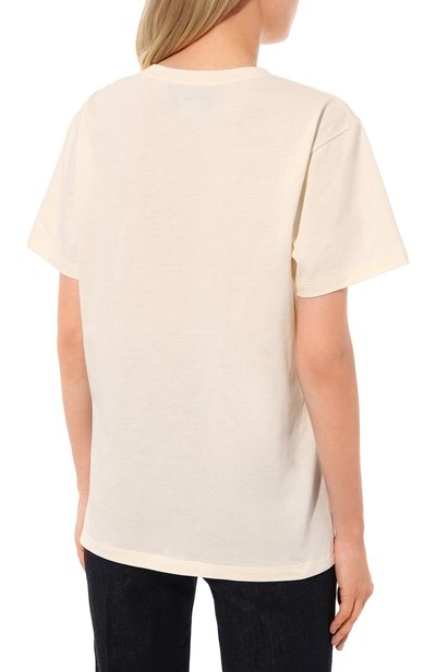 Хлопковая футболка disney x gucci GUCCI, арт. 492347 XJB7W, фото 4