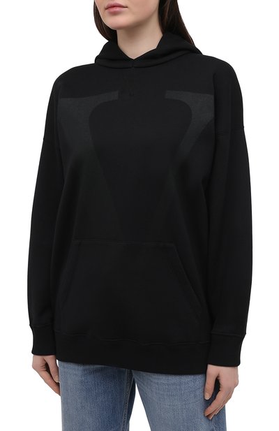 Хлопковое худи VALENTINO, арт. VB3MF08V66G, фото 3