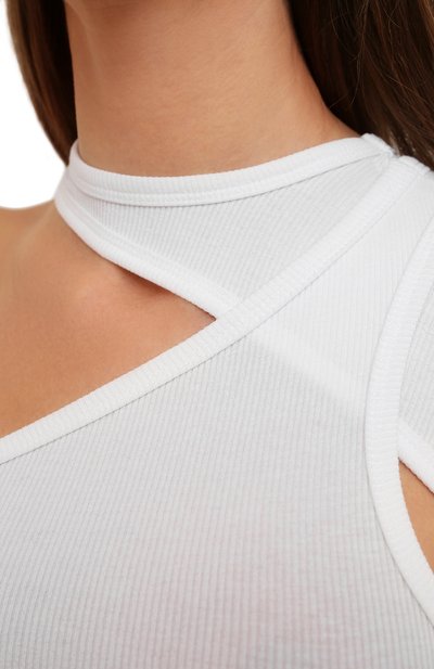 Топ RTA белого цвета по цене 26950 руб., арт. WH21-A818-7270WHITE, фото 5 Топ RTA, арт. WH21-A818-7270WHITE, фото 5