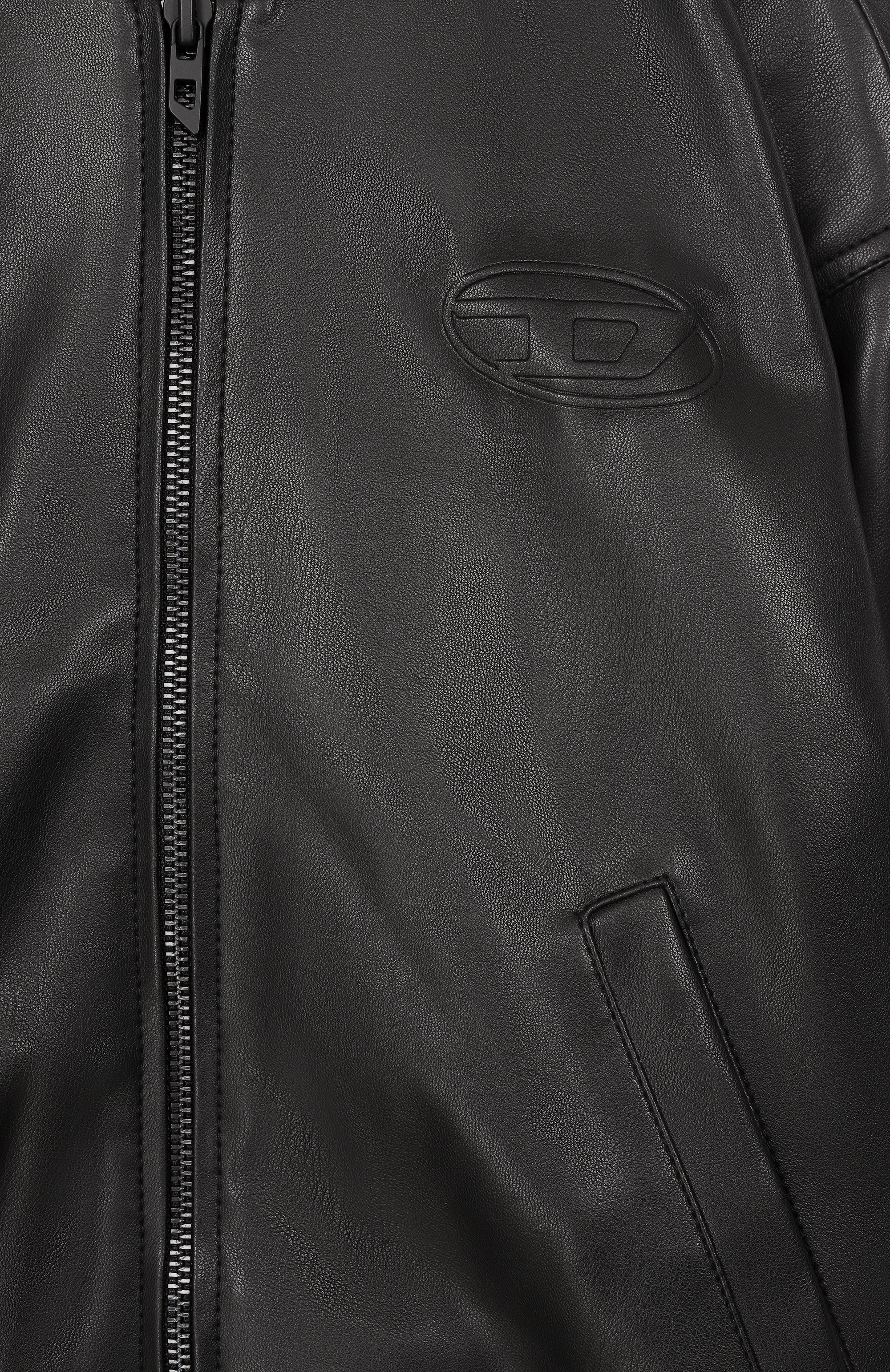 Бомбер из экокожи DIESEL, арт. J02648/KXB9D, фото 3