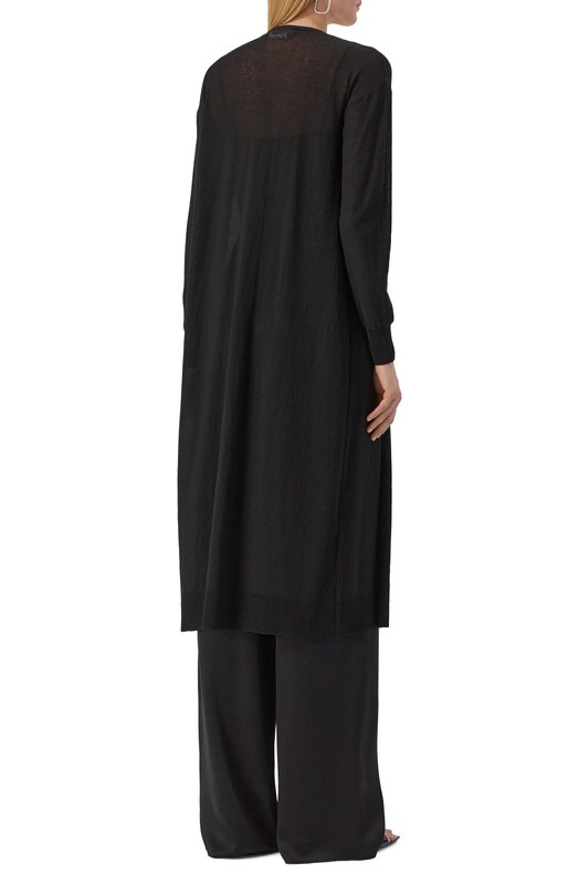 Кардиган из вискозы Max Mara Studio ERIS Чёрный  ERIS Фото 4