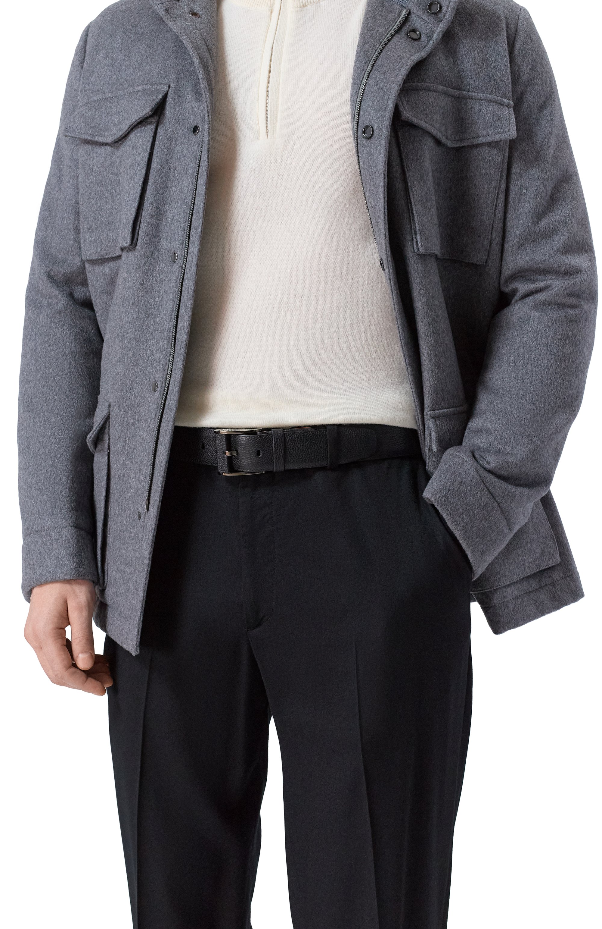 Кожаный ремень ZILLI, арт. B12640M1990VRUT00/120, фото 2