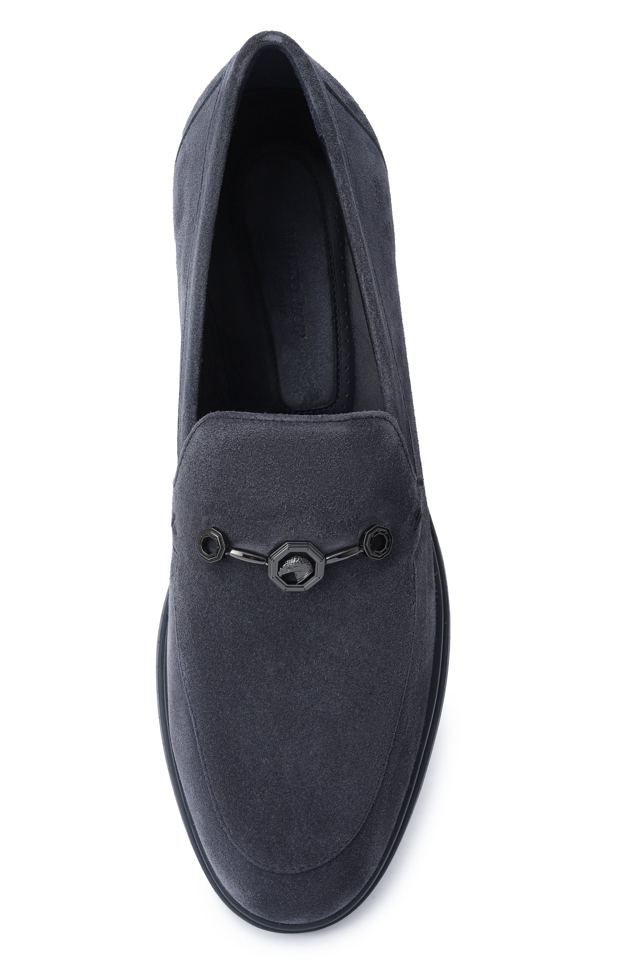 Замшевые лоферы STEFANO RICCI, арт. UC62_G2319/SDP, фото 6