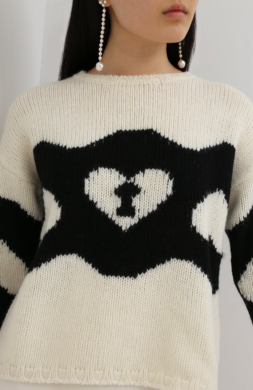 Шерстяной свитер REDVALENTINO, арт. UR3KC00B/58B, фото 5