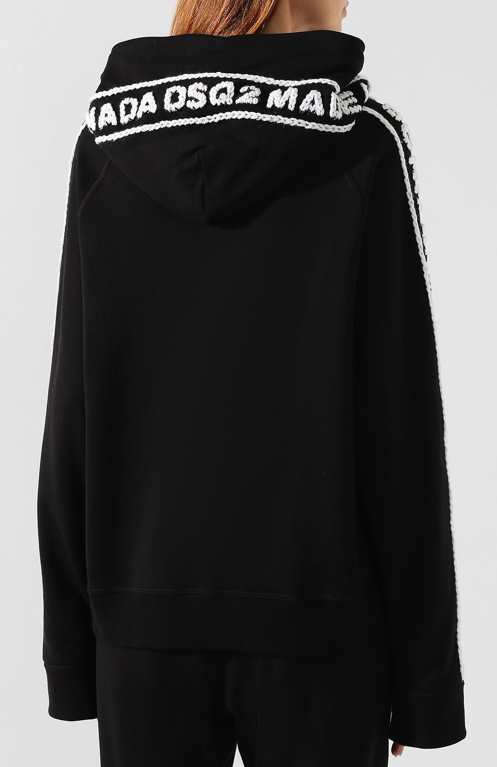 Хлопковый костюм DSQUARED2 черного цвета по цене 137500 руб., арт. S75FZ0045/S25042, фото 3 Хлопковый костюм DSQUARED2, арт. S75FZ0045/S25042, фото 3