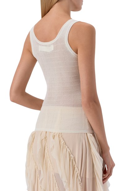 Хлопковый топ ISABEL BENENATO, арт. DK110S26, фото 4