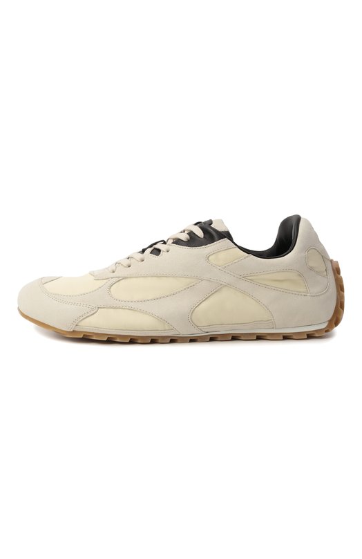 Комбинированные кроссовки Orbit Flash Bottega Veneta 838373/V3MS2 Кремовый  838373/V3MS2 Фото 4