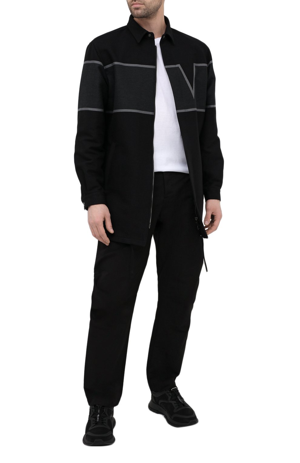 Хлопковая футболка VALENTINO, арт. VV3MG10V72H, фото 2