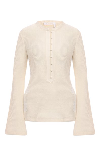 Женский шерстяной пуловер CHLOÉ, арт. CHC23SHT64
