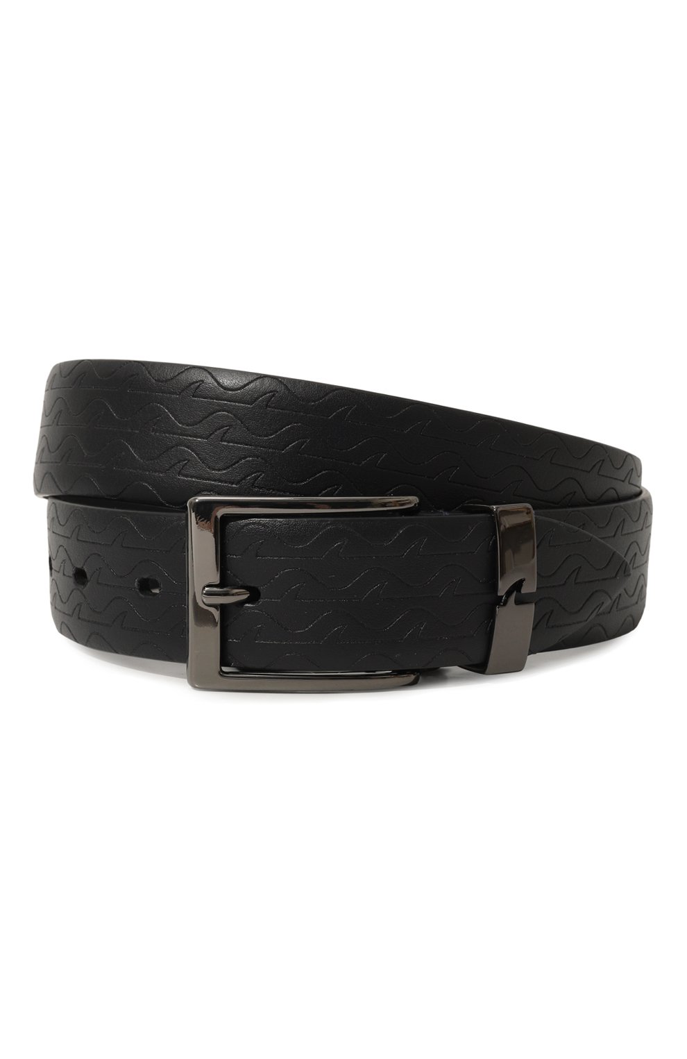 Кожаный ремень PAUL&SHARK темно-синего цвета по цене 19950 руб., арт. 14316035, фото 1 Кожаный ремень PAUL&SHARK, арт. 14316035, фото 1