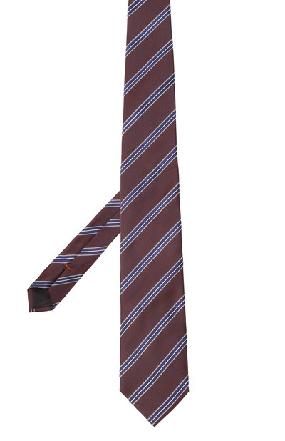 Шелковый галстук ZEGNA бордового цвета по цене 30950 руб., арт. M.1P.91.8/Z9D01TA9, фото 3 Шелковый галстук ZEGNA, арт. M.1P.91.8/Z9D01TA9, фото 3