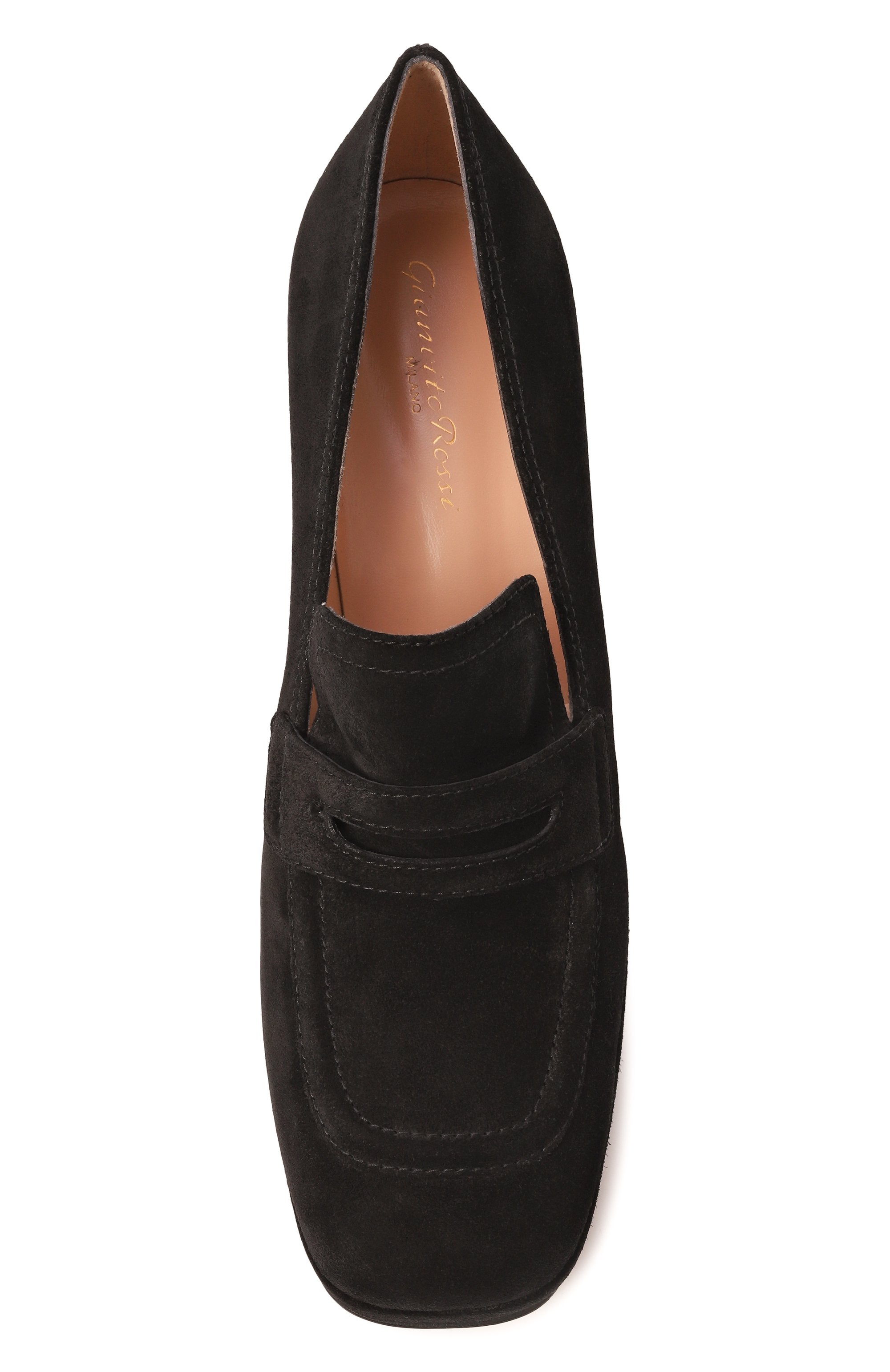 Замшевые туфли rouen GIANVITO ROSSI, арт. G25308.70RIC.SUENER0, фото 6