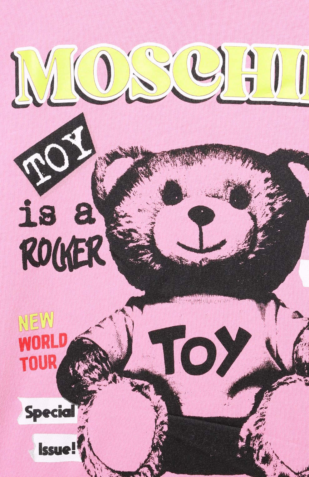 Хлопковая футболка MOSCHINO, арт. H8M03R/LAA20/10-14, фото 3