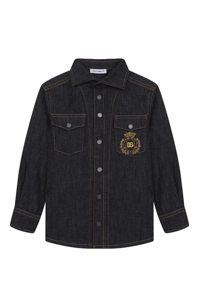 Джинсовая рубашка DOLCE & GABBANA, арт. L44S34/LDD12/2-6
