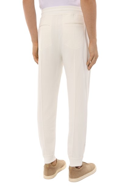 Хлопковые джоггеры BRUNELLO CUCINELLI, арт. MM8363211G, фото 4