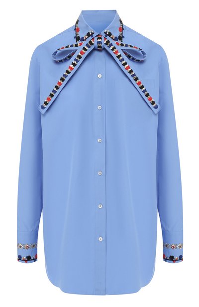 Женская хлопковая рубашка VALENTINO, арт. RB3AB13D4EF