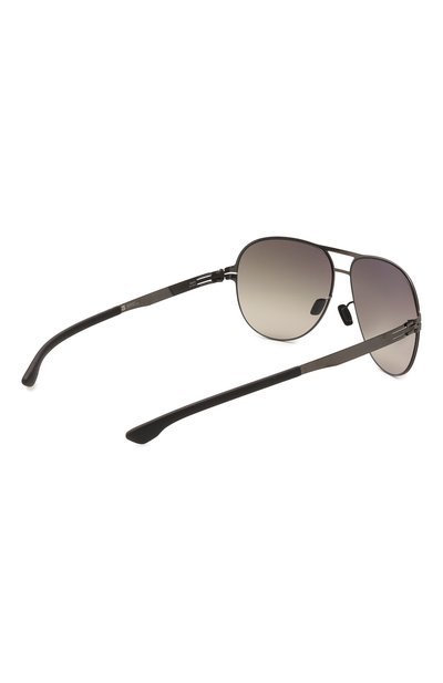 Солнцезащитные очки IC! BERLIN, арт. IB-GERRIT GUN-METAL BLACK ST0RM GREY D0NNERSTAG, фото 4